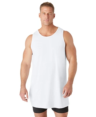 KingSize Big & Tall Longer Length Ribbed Cotton Tank