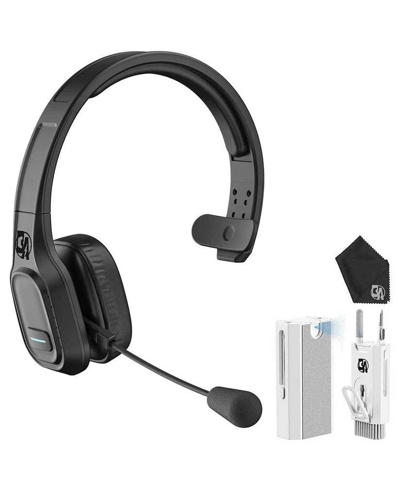 Bolt Axtion Wired Trucker Headset with Noise Canceling & Mute Microphone On Ear