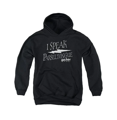 Harry Potter Youth I Speak Parseltongue Pull Over Hoodie / Hooded Sweatshirt