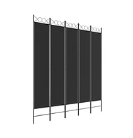 vidaXL -Panel Room Divider 78.7"x86.6" Fabric