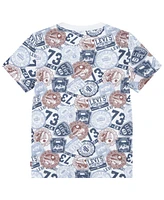 Levi's Little Boys Crest Printed Tee