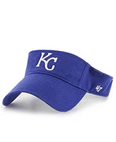 '47 Brand Men's Royal Kansas City Royals Adjustable Visor Hat