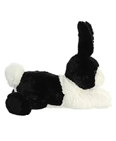 Aurora Medium Dutch Rabbit Flopsie Adorable Plush Toy Black 12"