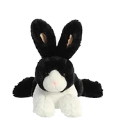 Aurora Medium Dutch Rabbit Flopsie Adorable Plush Toy Black 12"