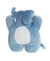 Aurora Large Jelly Elephant Spongecakes Squishy Plush Toy Blue 17"