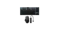 Logitech G G915 Lightspeed Wireless Gaming Keyboard with Mouse and Usb Port