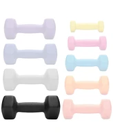 Philosophy Gym Neoprene Dumbbell Hexagon Hand Weights, lb Pair