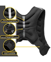 Philosophy Gym Weighted Workout Vest 8 Lb, Strength Training Fitness Body Weight Vest