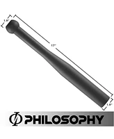 Philosophy Gym Lb Indian Clubs Pair- Weighted Steel Exercise Club Bells Set, Arm Strength Trainer