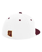 Adidas Men's White Arizona State Sun Devils On-Field Baseball Fitted Hat