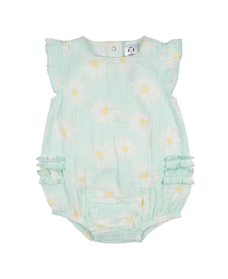 Gerber Baby Girls Gauze Sunsuit Romper