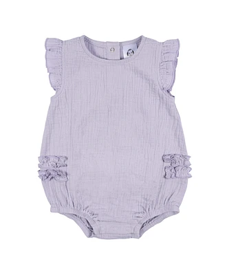 Gerber Baby Girls Gauze Sunsuit Romper