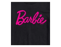 Hybrid Apparel Trendy Juniors Barbie Logo Graphic Tee