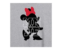 Hybrid Apparel Trendy Juniors Minnie Mouse Graphic Oversized Tee