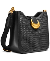 Donna Karan Valley Stream Woven Buckle Crossbody