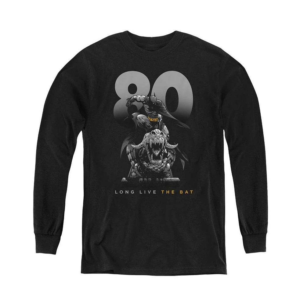 Batman Boys Youth 80 Long Sleeve Sweatshirt