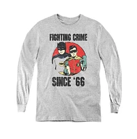 Batman Boys Classic Tv Youth Since 66 Long Sleeve Sweatshirts