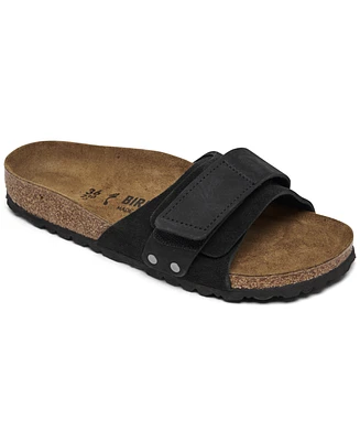 Birkenstock Women's Oita Suede Leather Slide Sandals from Finish Line