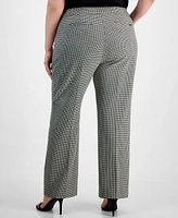 Anne Klein Plus Bootcut Mid-Rise Pants