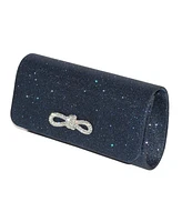 Club Rochelier Ladies' Evening Bag with Glitter Bow