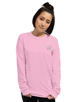 Ivory Ella Juniors' Strawberry Fields Unisex Long Sleeve T-Shirt