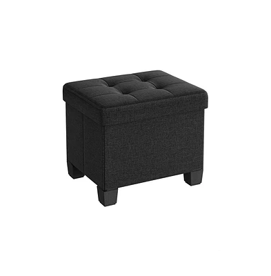 Slickblue Padded Storage Ottoman Bench For Living Room, Bedroom