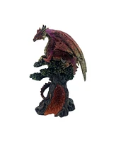 Fc Design 10"H Red Dragon on Tree Figurine Decoration Home Decor Perfect Gift for House Warming, Holidays and Birthdays