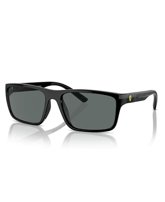 Scuderia Ferrari Men's Polarized Sunglasses, FZ6003U