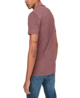 Lucky Brand Men's Venice Burnout Notch Neck Tee T-shirts