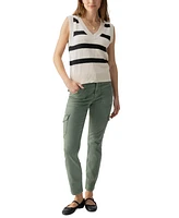 Sanctuary Women's Striped Cotton Shell Sweater Vest