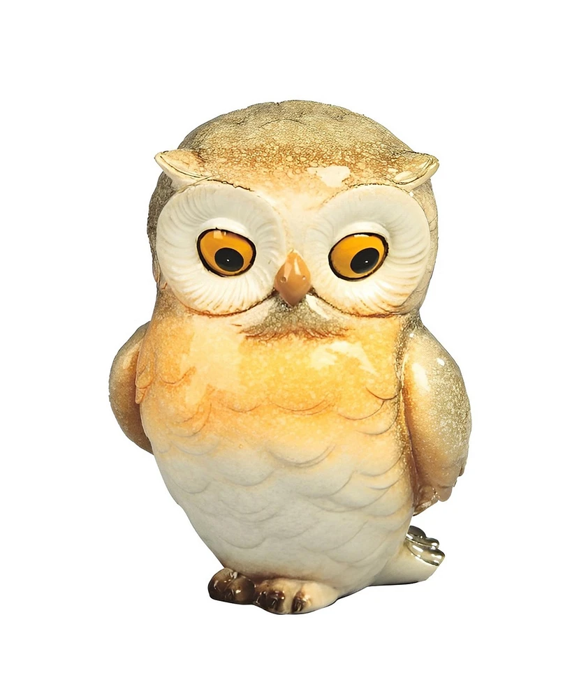 Fc Design 5"H Owl Look Down Figurine Decoration Home Decor Perfect Gift for House Warming, Holidays and Birthdays