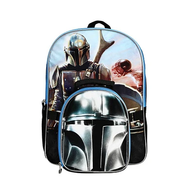 Star Wars The Mandalorian Grogu Backpack with Lunch Box