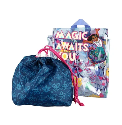 Disney Encanto Clear Mini Backpack with Drawstring