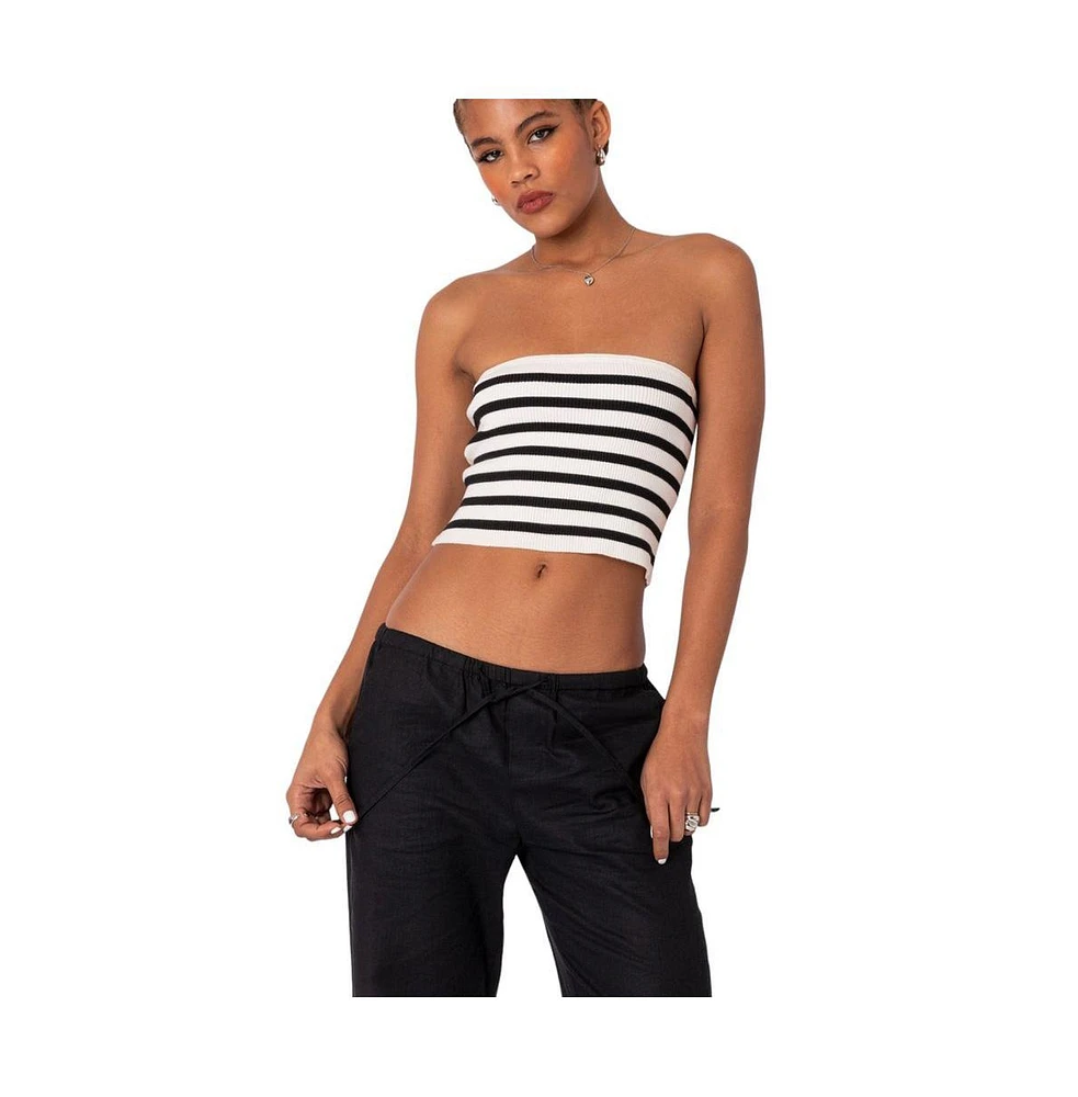 Edikted Women's Lexi Ribbed Tube Top