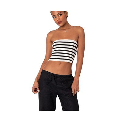 Edikted Women's Lexi Ribbed Tube Top