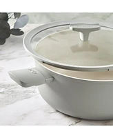 BergHOFF Balance Non-stick Ceramic Stockpot 11", 6.5qt. With Glass Lid, Recycled Aluminum