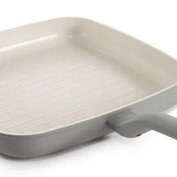 BergHOFF Balance Non-stick Ceramic Grill Pan 11", Recycled Aluminum