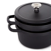 BergHOFF Graphite 3Pc Enamel Cast Iron Cookware Set