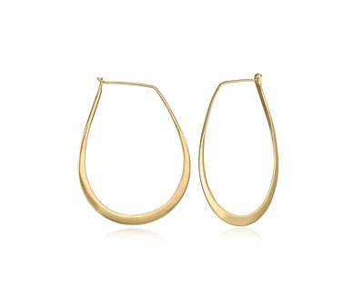 Satya Jewelry Minimalist Gold Hoop Earrings