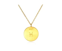 Satya Jewelry Pisces Zodiac Necklace