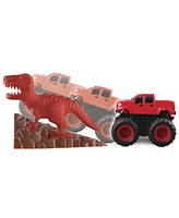 World Tech Toys 54pcs Monster Truck Mayhem Friction Play Set - 2 pack Ford