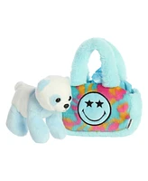 Aurora Small Fancy Pals Star Eyes Smileyworld Vibrant Plush Toy Blue 8"