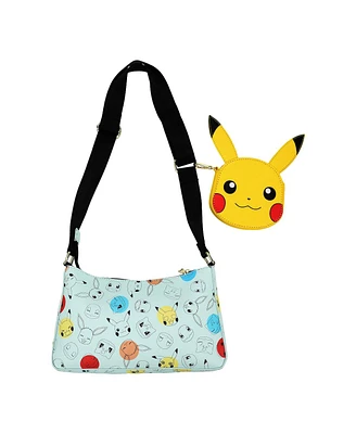 Pokemon Faces Women's crossbody bag & Coin Purse