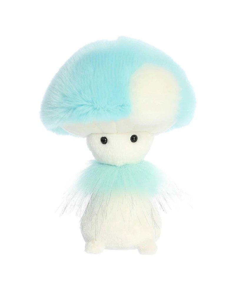 Aurora Small Pretty Mint Fungi Friends Vibrant Plush Toy Blue 9"