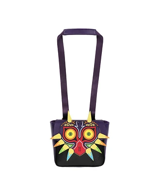 The Legend Of Zelda Majora's Mask Women's Purple Convertible Mini Backpack