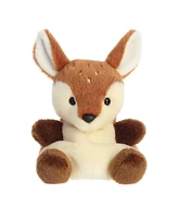 Aurora Mini Dalia Fawn Palm Pals Adorable Plush Toy Brown 5"