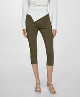 Mango Women's Capri Leggings