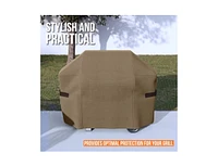 Khomo Gear Bbq Grill Cover - Brown - 51" x 72" x 24" Inch