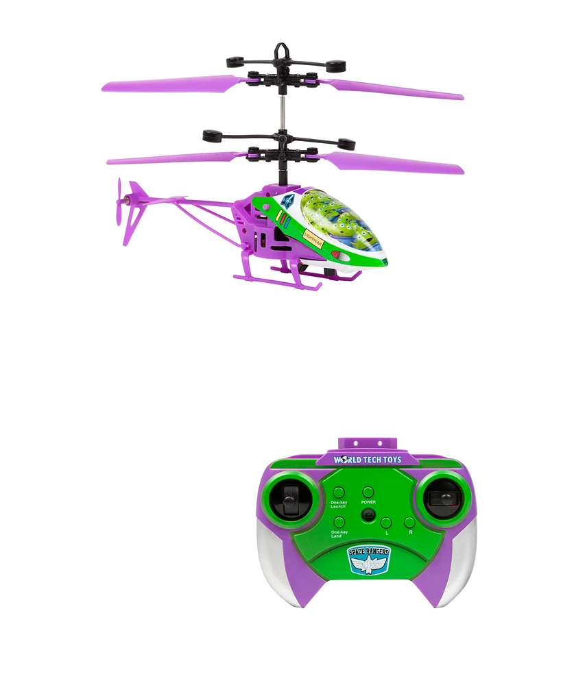 World Tech Toys Disney Pixar Toy Story Buzz Lightyear 2CH Ir Helicopter