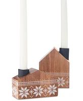 The Cellar Holiday Candle Holders, Set of 2, Created for Macy's